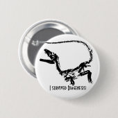 I Survived Diagenesis Boton Ronde Button 5,7 Cm (Voorkant /achterkant)