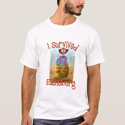I Survived Ellensburg Rodeo, Washington T-shirt (Voorkant)