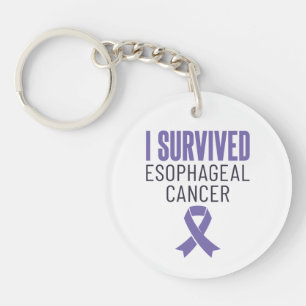 I Survived Esophageal Cancer Warrior Survivor Sleutelhanger