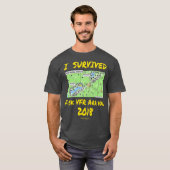 I Survived Fisk VFR Arrival 2018 t-shirt (Voorkant volledig)