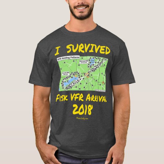 I Survived Fisk VFR Arrival 2018 t-shirt (Voorkant)