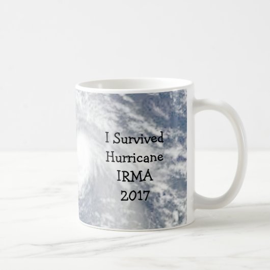 I Survived Hurricane IRMA 2017 Coffee Mok (Rechts)