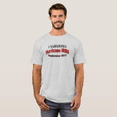 I Survived Hurricane IRMA 2017 Shirt (Voorkant volledig)