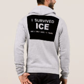 I Survived ICE Hoodie (Achterkant)