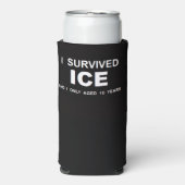 I Survived ICE  Seltzer Blikjeskoeler (Seltzer Voorkant)