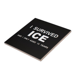 I Survived ICE  Tegeltje