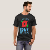 I Survived Irma T-shirt (Voorkant volledig)