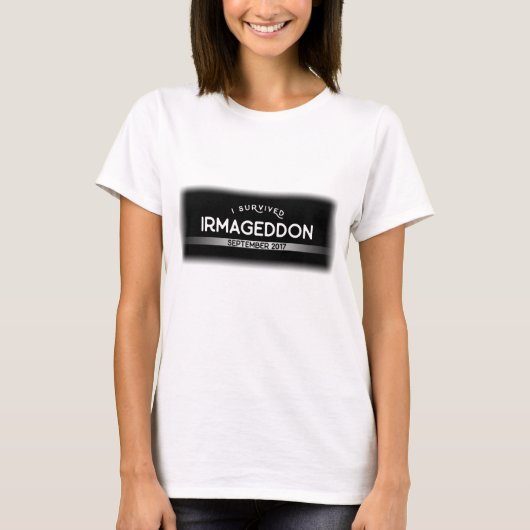 I Survived Irmageddon T Shirt (Voorkant)