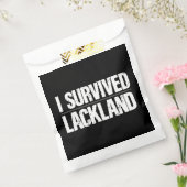 I Survived Lackland AFB Basic Milous Training Bedankzakje (Gezegeld)