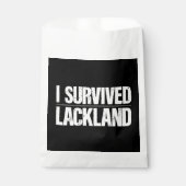 I Survived Lackland AFB Basic Milous Training Bedankzakje (Voorkant)