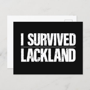 I Survived Lackland AFB Basic Milous Training Briefkaart