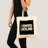 I Survived Lackland AFB Basic Milous Training Tote Bag (Voorkant (product))