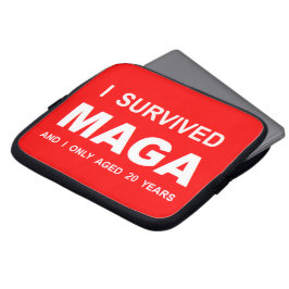I Survived MAGA  Laptop Sleeve
