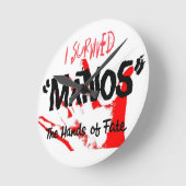 I survived Manos - the Clock! Ronde Klok (Hoek)