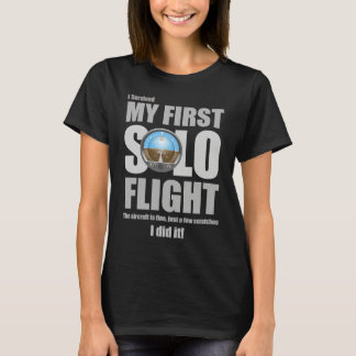 I Survived My First Solo Flight T-shirt
