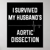 I Survived My Husbands Aortic Dissection  Poster (Voorkant)