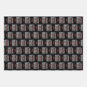 I Survived My Husband's Master's Degree Graduation Inpakpapier Vel (Voorkant 3)