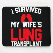I Survived My Wife's Lung Transplant, New Lung  Muismat (Voorkant)