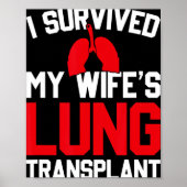 I Survived My Wife's Lung Transplant, New Lung  Poster (Voorkant)