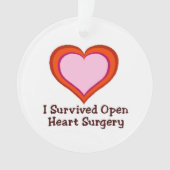 I Survived Open Heart Surgery2 Ornament (voorkant)