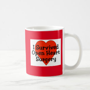 I Survived Open Heart Surgery Coffee Mok