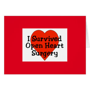 I Survived Open Heart Surgery Kaart
