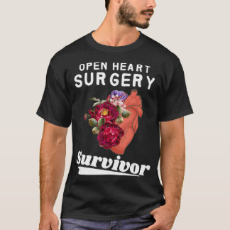 I Survived Open Heart Surgery shirt Heart Attack S