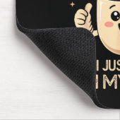 I Survived Shoulder Surgery Funny Coffee Lover Men Muismat (Hoek)