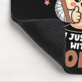 I Survived Shoulder Surgery Funny Coffee Lover Men Muismat (Hoek)