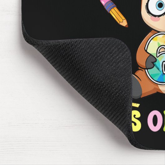 I Survived Six Seven Days Of School Cute Deer Stud Muismat (Hoek)