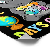 I Survived Six Seven Days Of School Cute Hip Stude Poster (Hoek)