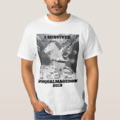 I Survived Snoqualmageddon T-shirt (Voorkant)
