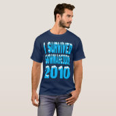 I Survived Snowmageddon T-shirt (Voorkant volledig)