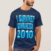 I Survived Snowmageddon T-shirt (Voorkant)