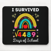 I Survived Square Root 4489 67 Days Of School Math Muismat (Voorkant)