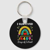 I Survived Square Root 4489 67 Days Of School Math Sleutelhanger (Voorkant)