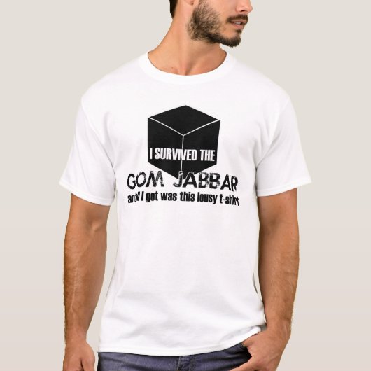 I Survived the Gom Jabbar Funny Humor T-shirt (Voorkant)