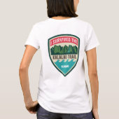 "I Survived the Kalalau Trail" Women's Shirt (Achterkant)