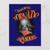 I Survived Tornado Missouri Briefkaart (Voorkant)