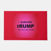 I Survived tRUMP Deurmat (Voorkant)