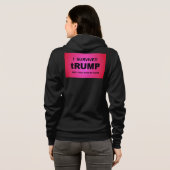 I Survived tRUMP Hoodie (Achterkant volledig)