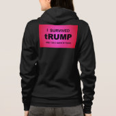 I Survived tRUMP Hoodie (Achterkant)