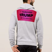 I Survived tRUMP Hoodie (Achterkant)