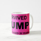 I Survived tRUMP Koffiemok (Voorkant rechts)