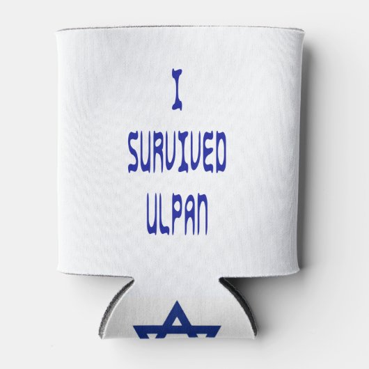 I Survived Ulpan Blikjeskoeler (Voorkant)