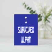 I Survived Ulpan Briefkaart (Staand voorkant)