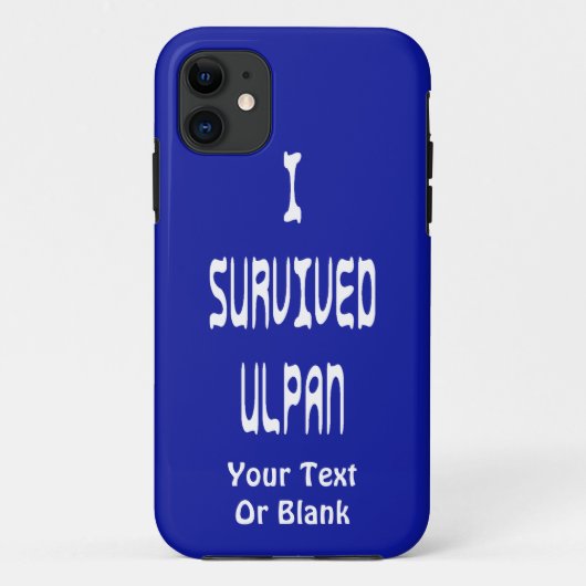I Survived Ulpan Case-Mate iPhone Case (Achterkant)
