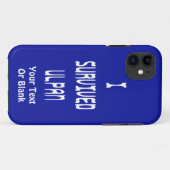 I Survived Ulpan Case-Mate iPhone Case (Achterkant (horizontaal))