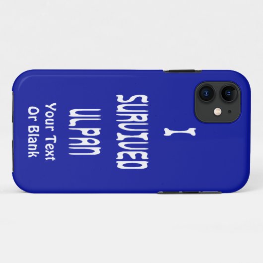 I Survived Ulpan Case-Mate iPhone Case (Achterkant (horizontaal))