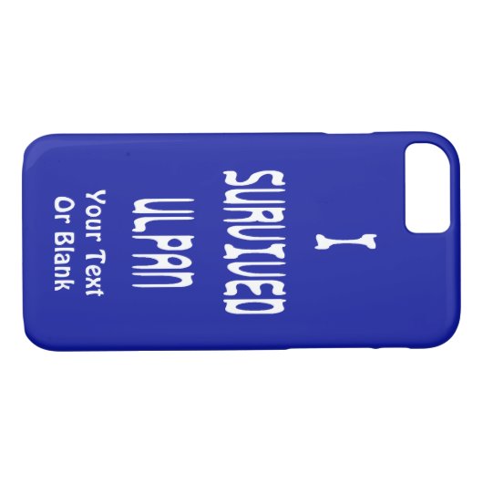 I Survived Ulpan Case-Mate iPhone Case (Achterkant (Horizontaal))